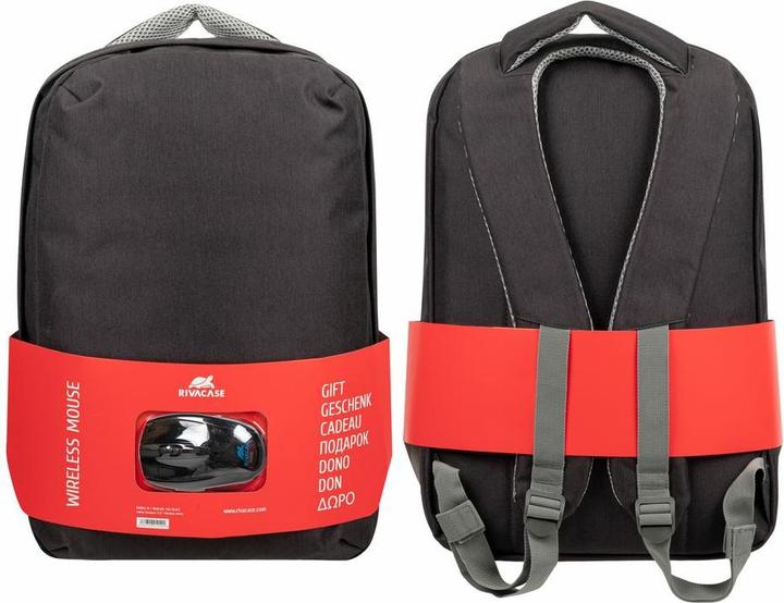 Image du produit Rivacase NB BACKPACK 15.6" + MOUSE/7563 BLACK (15.60")