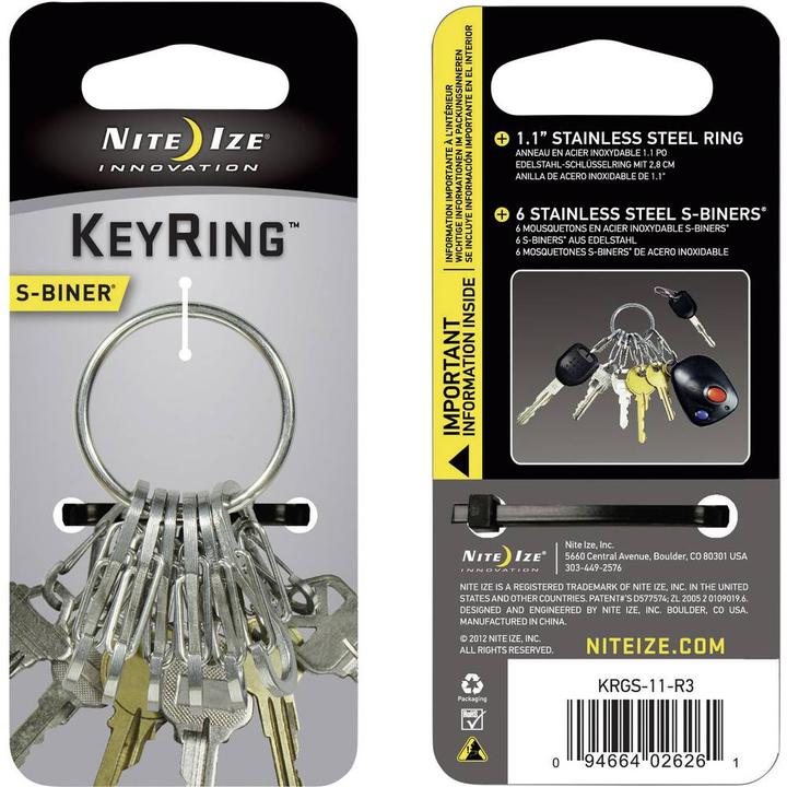 Actual product image Nite Ize Keyring