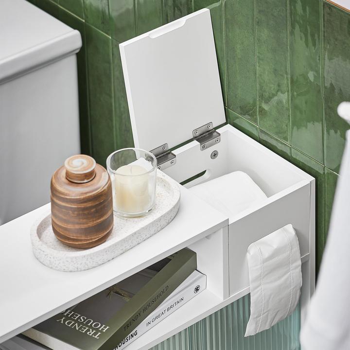 Actual product image SoBuy Niche shelf with glass door (20 x 60 x 71 cm)