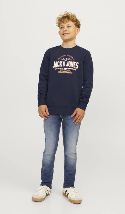 Actual product image Jack & Jones JJELOGO SWEAT CREW 2 COL 24/25 NOOS JNR (176)