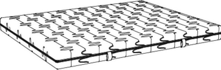 Image du produit Hasena Matelas Novo Drell H3 (200 x 210 cm)