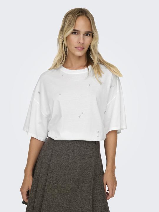 Immagine prodotto Only Maglietta top a girocollo regular fit (M)