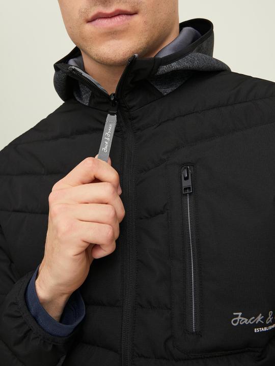 Produktbild Jack & Jones Hybrid Sweat Puffer Jacke (L)
