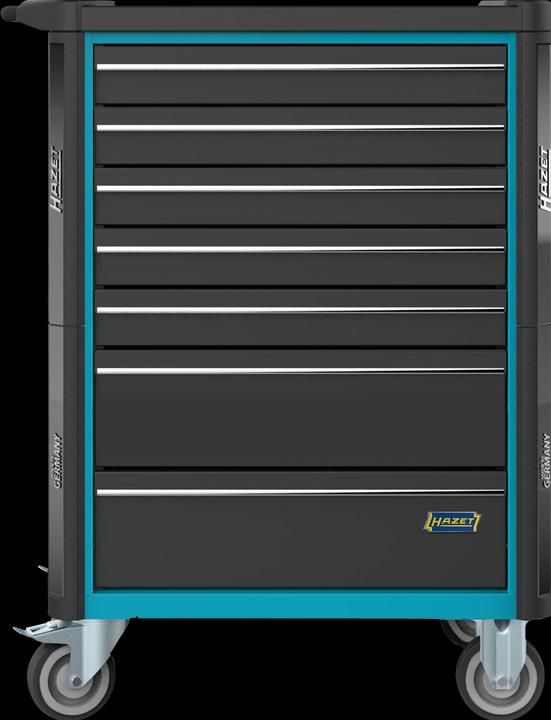 Produktbild HAZET Werkstattwagen Assistent 179N-7/137 ∙ Schubladen, flach: 5 x 81 x 522 x 398 mm ∙ Schubladen, … (137 x)