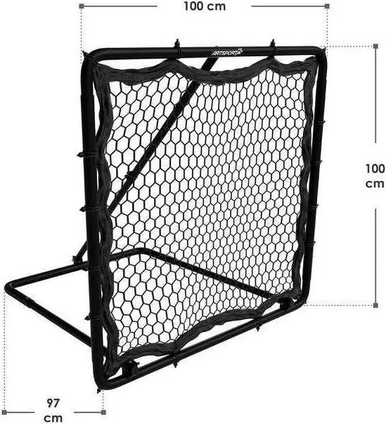 Actual product image Juskys Fussball Rebounder Power Pass