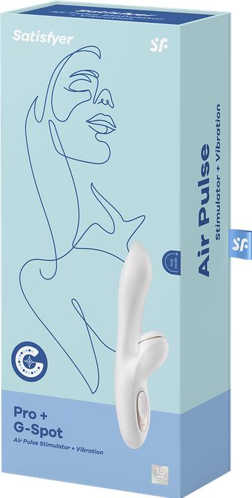Actual product image Satisfyer Pro + G-Spot Rabbit
