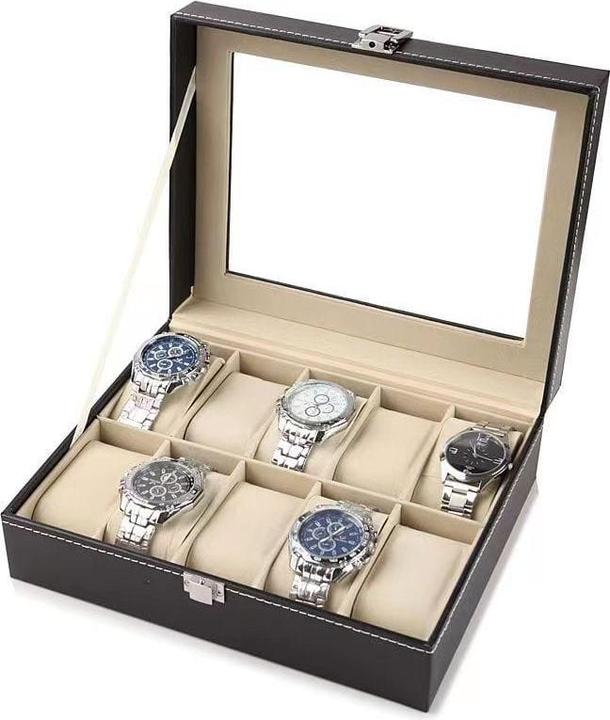 Jamb Uhrenbox 10 Uhren Beige