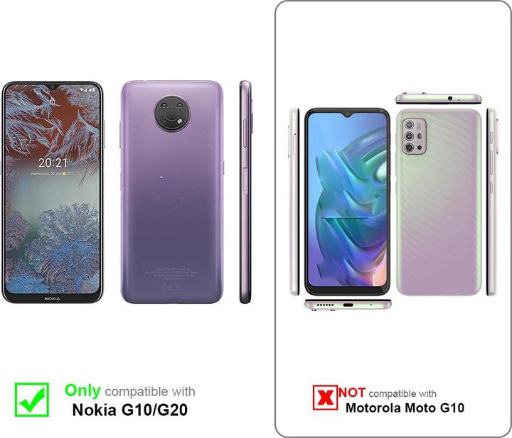 Image du produit Cadorabo Coque pour Nokia G10 / G20 universel avec Clip (Nokia G10, Nokia G20)
