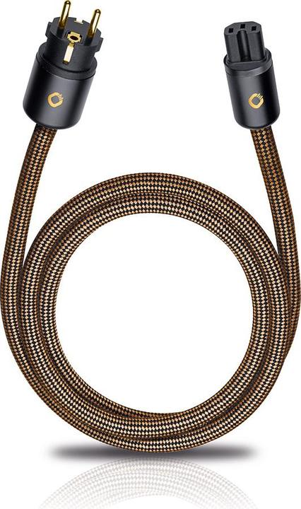 Actual product image Oehlbach XXL Powercord 300 3.00m, sepia brown (3 m)