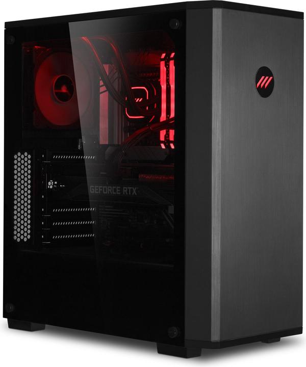 Produktbild Mifcom TEMPEST RTX3060 Ti Ryzen 5 (AMD Ryzen 5 5600X, 16 GB, 1000 GB, GeForce RTX 3060 Ti)