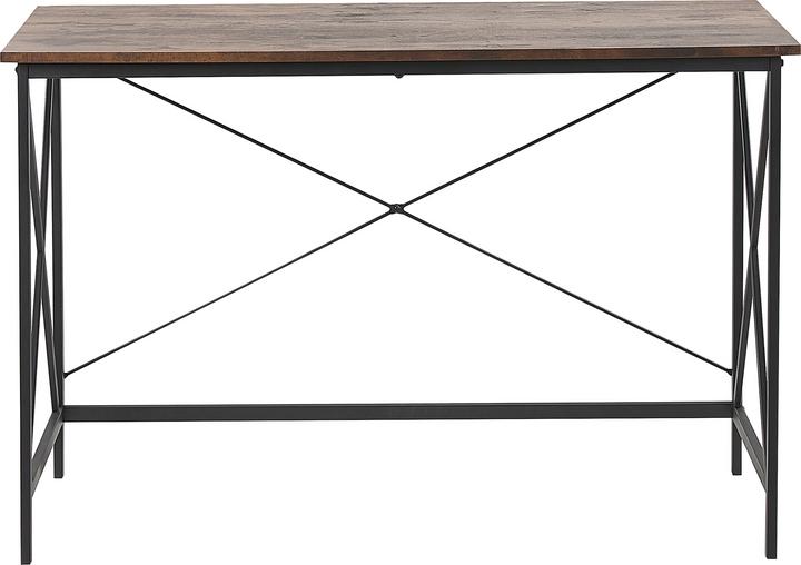 Immagine prodotto Beliani Scrivania in legno scuro 115 x 60 cm FUTON (115 x 60 x 76 cm)