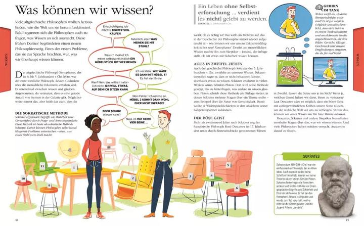 Produktbild Wissen für clevere Kids. Philosophie für clevere Kids (Deutsch, Christiane Wagler, 2021)
