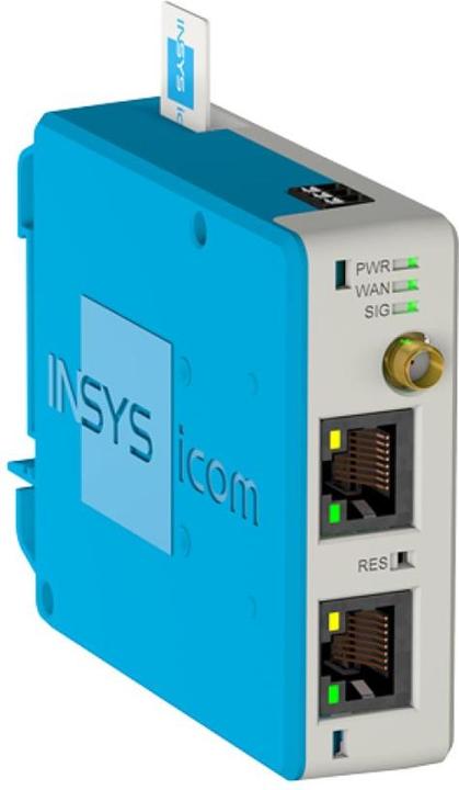 Produktbild Insys icom, MIRO-L200, Cellular, router, international frequencies, VPN, 2xEthernet, 10/100BT, 1x