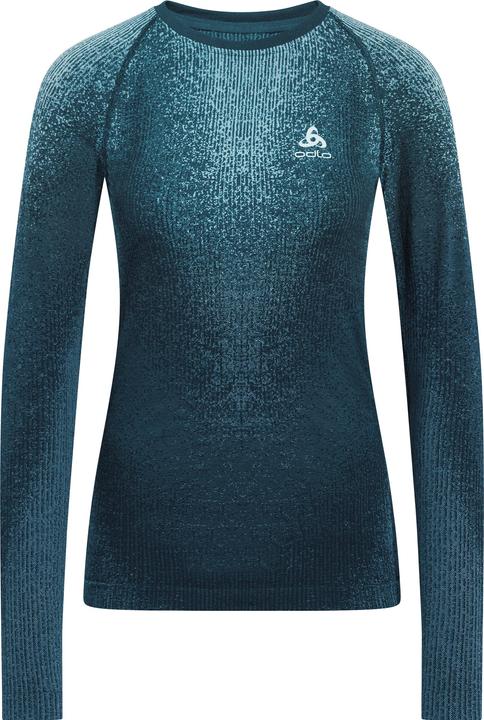Actual product image Odlo BL TOP crew neck l/s PERFORMANCE WARM BLACKCOMB (XL)