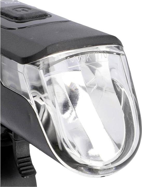 Actual product image Fischer Bicycle lighting set TWIN-60/30/15 LED black (180 lm)