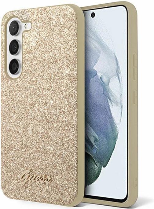 Actual product image Guess Hardcase Glitter Script (Samsung Galaxy S24)