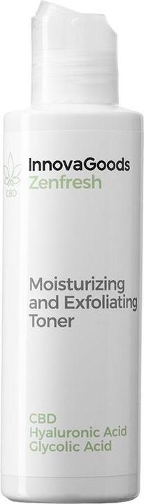 Image du produit InnovaGoods Lotion tonique hydratante et exfoliante CBD Zenfresh 150 ml (Exfoliant nettoyant, 150 ml)
