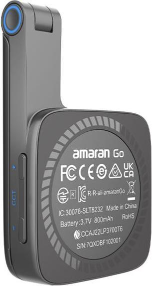 Actual product image Amaran Go Charcoal (Video light)