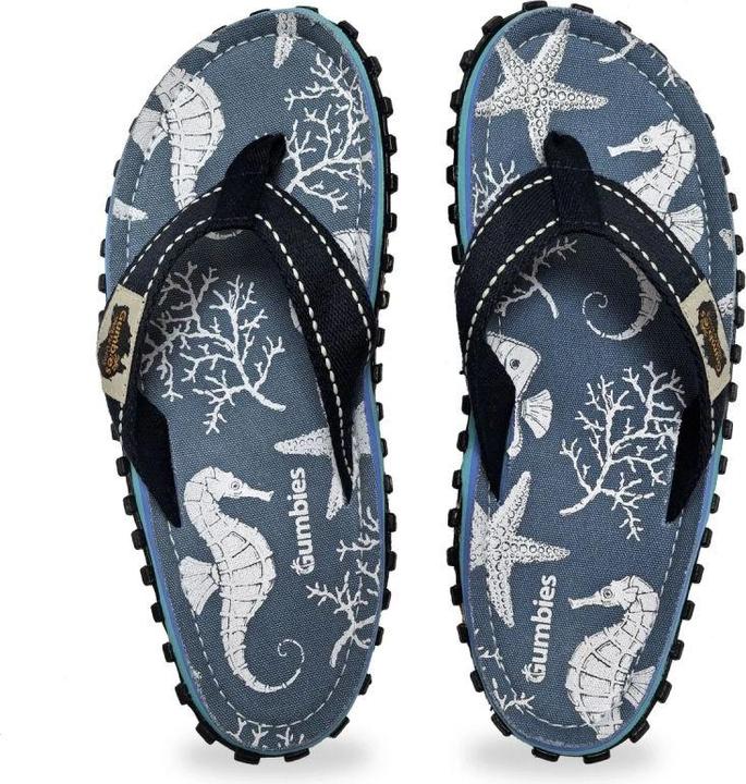 Actual product image Gumbies Islander Flip-Flops Unisex Seepferdchen Flip-Flops (43)