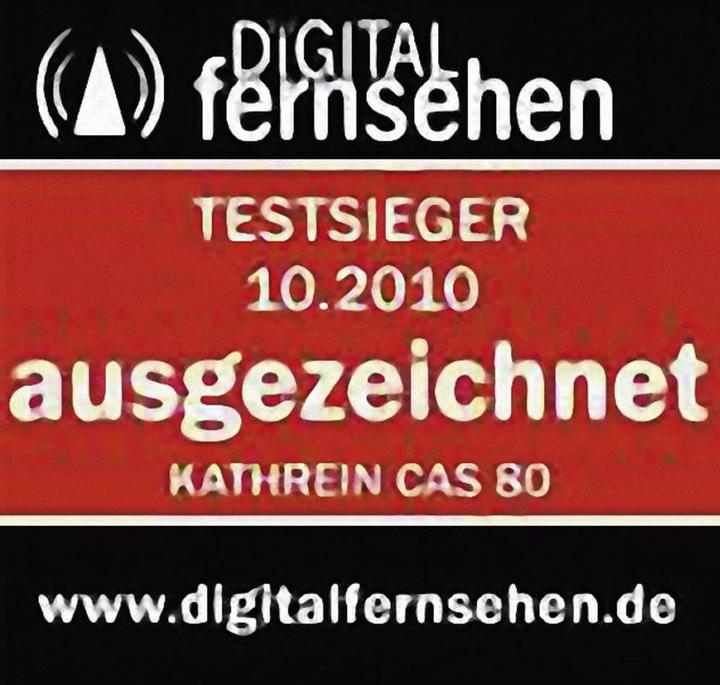 Actual product image Kathrein CAS 80 (Parabolic antenna, 37.70 dB, UKW / MW / LW)