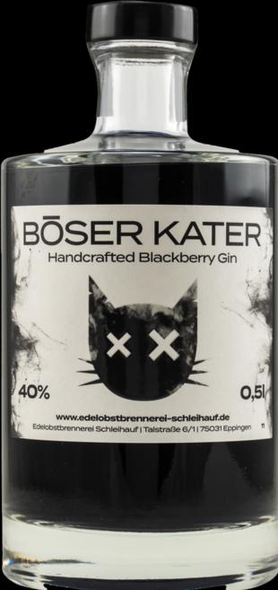 Actual product image Böser Kater Handcrafted Blackberry Gin,5L
