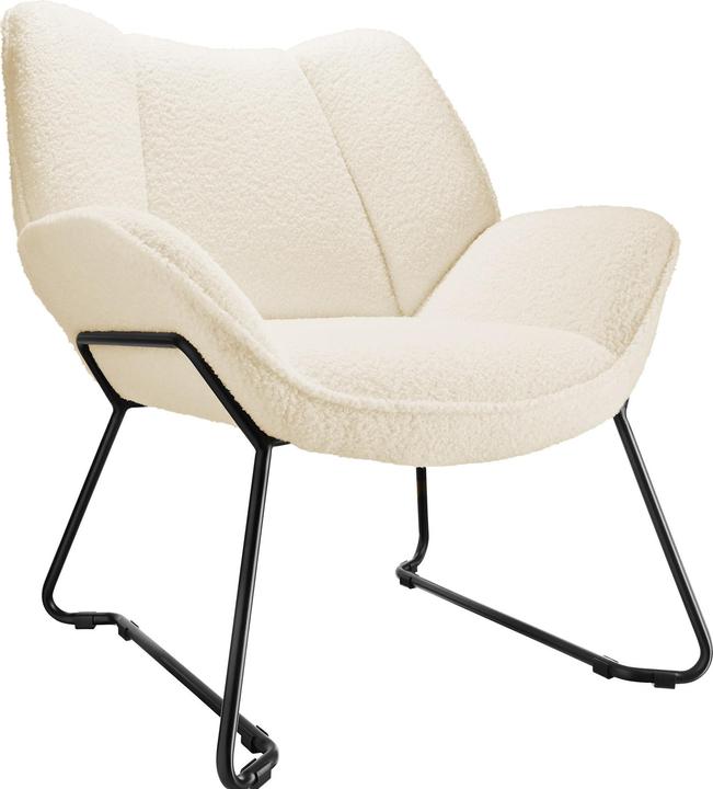 tectake Sessel Kjeld Bouclé