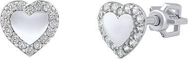 Immagine prodotto Silvego Orecchini a cuore in argento Alis con zirconi Brilliance PRGMH20ES