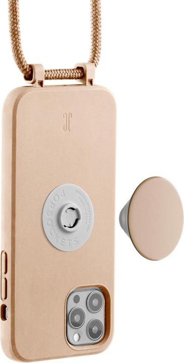 Actual product image Just Elegance JE PopGrip Case f. iPhone 12 Pro Max 6,7? (Beige AW/SS23) (Apple iPhone 12 Pro Max)