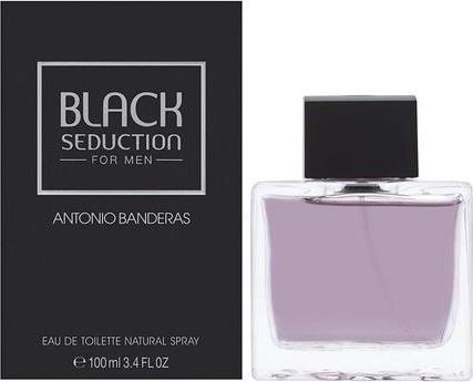 Actual product image Antonio Banderas Seduction In Black (Eau de toilette, 100 ml)