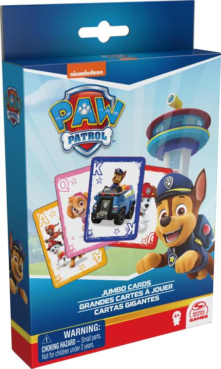 Produktbild Spin Master Paw Patrol Jumbokarten von Games, Spiele für Kinder Kartenspiele Brettspiele für Kinder
