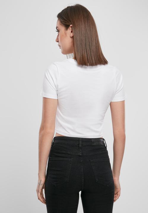 Actual product image Merchcode Ladies Tribal Cropped Tee (XS)