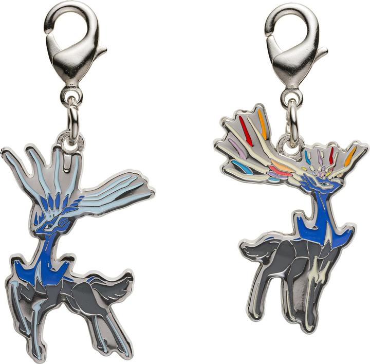 Pokémon Pokemon Center - Xerneas Schlüsselanhänger - 2 Stück