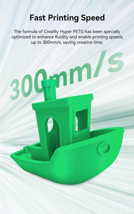 Produktbild Creality Hyper (PETG, 1.75 mm, 1000 g, Grau)