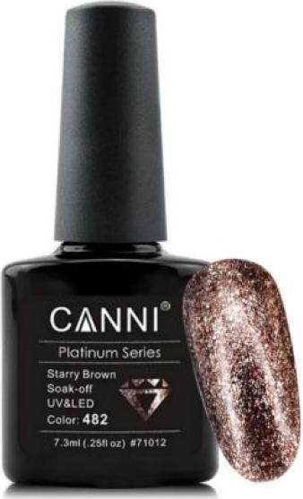 Canni Gellack Platinum Starry Brown UV/LED (UV-Gel Lack)