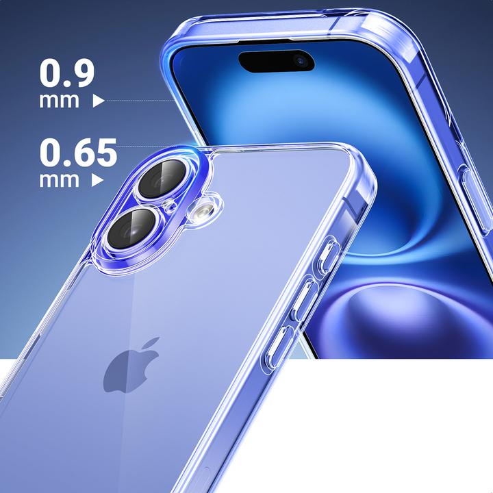 Image du produit Ugreen Classy Clear Étui de protection pour iPhone 16 Plus - Transparent (Apple iPhone 16 Plus)