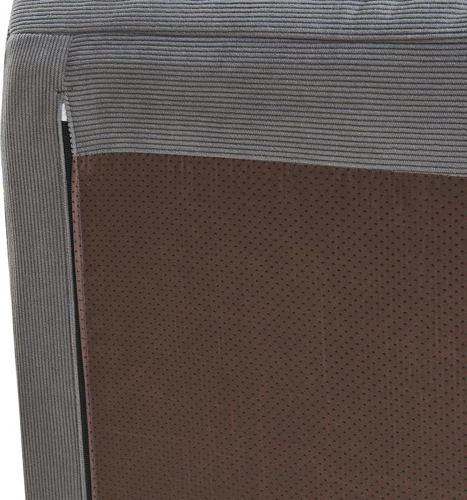 Actual product image En.Casa Fusshocker Kodsø 35x80x65 cm Cord Grau