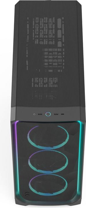 Immagine prodotto Fractal Meshify 3 XL Ambience Pro RGB Light Tint Black (SSI EEB, SSI CEB, ITX, ATX, mATX)