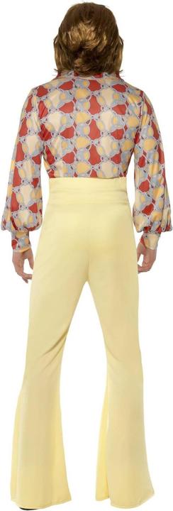 Actual product image Smiffys Mens 60s Groovy Patterned Costume Set (M)