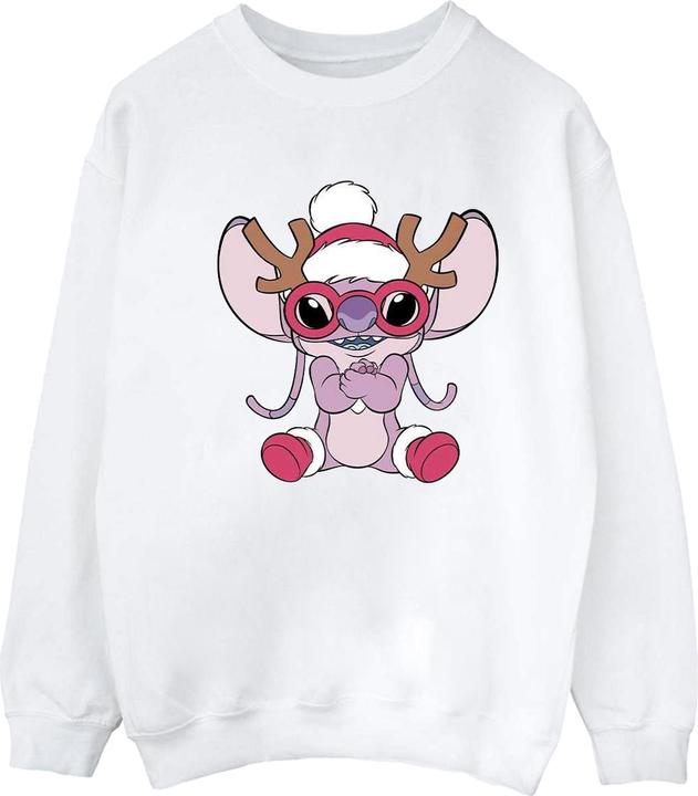 Disney Lilo & Stitch Angel Reindeer Sweatshirt (3XL)