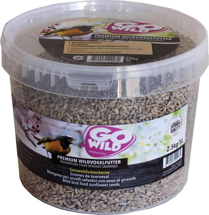 GoWild Semi di girasole (1 x, 2.50 kg)