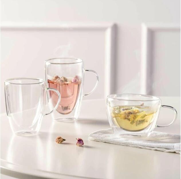 Actual product image Leonardo Coffee cup Duo 400 ml, 4 pieces, Transparent (400 ml, 4 x)