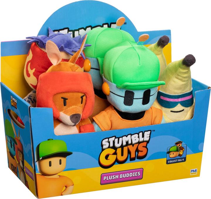 Image du produit Stumble guys Plüsch BUDDIES Wave 2 20cm 4fach sortiert (20 cm)