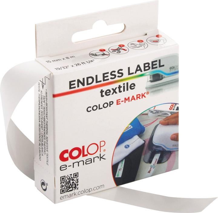 Colop Textilband e-mark, 1 Rolle