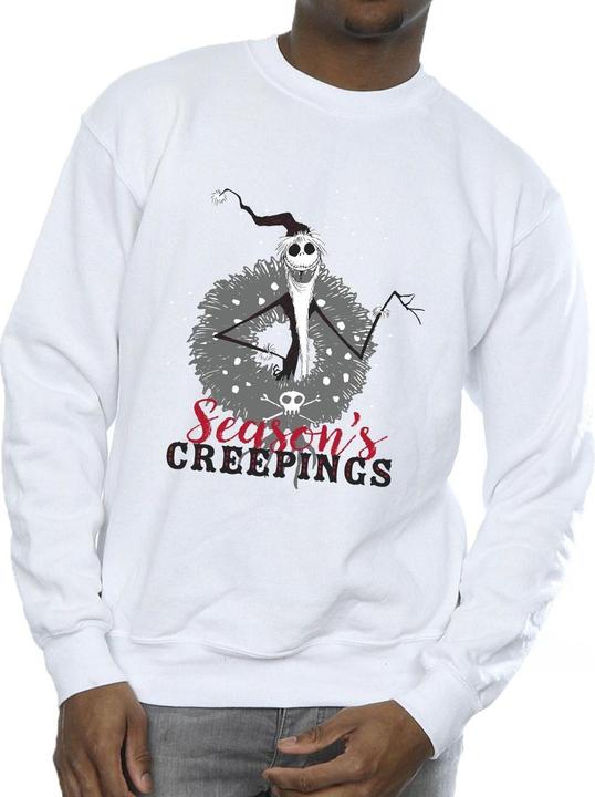 Produktbild Disney The Nightmare Before Christmas Seasons Creepings Wreath Sweatshirt (M)