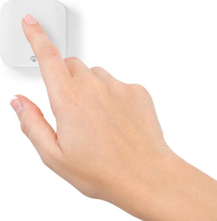 Produktbild Nedis SmartLife Wandschalter Zigbee 3.0 Wandhalterung Android/IOS Kunststoff Weiss