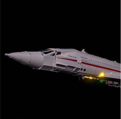 Actual product image Light my bricks LMB 2.0 LED light set for LEGO 10318 Concorde