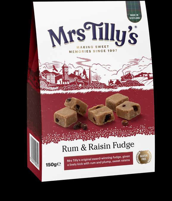 Image du produit Mrs. Tilly's Rhum & Raisin Fudge (1 pcs, 150 g)