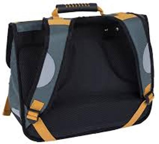 Produktbild Oberthur Rucksack Manga Boy Schulsack, Schwarz und grau