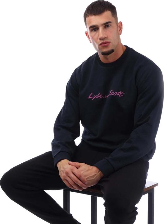 Produktbild Lyle and Scott Sweatshirt Schrift (M)