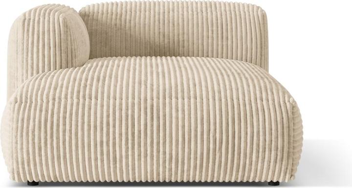 Actual product image Micadoni Modular Chaise Longue Left, "Martina", 1 Seat, 176x123x75 Made in Europe (Chaise longue)